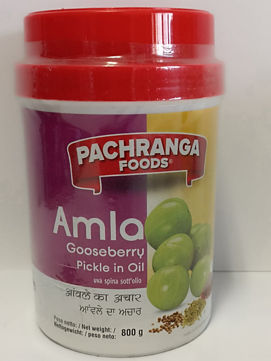 Pachranga Amla Gooseberry Pickle in Oil 800g