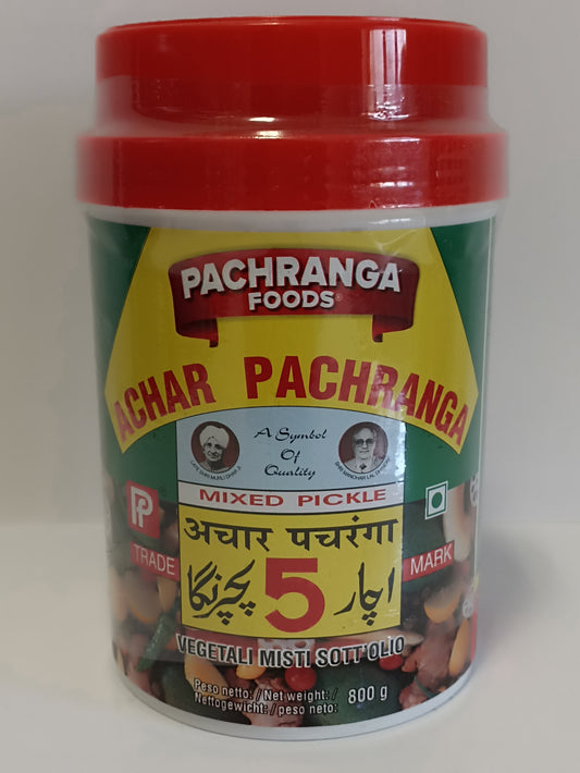 Pachranga Mixed Pickle in Oil 800g