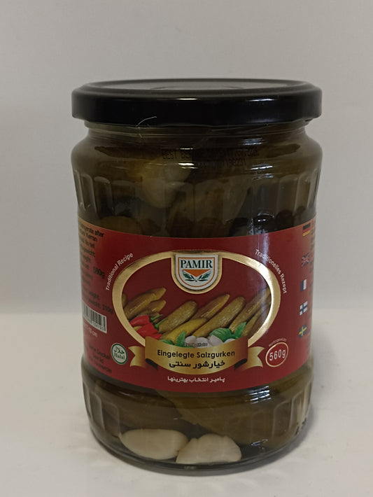 Pamir Eingelegte Salzgurken 560g