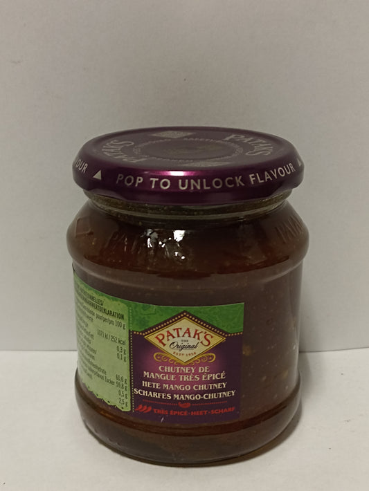 Patak's Scharfes Mango-Chutney 340g