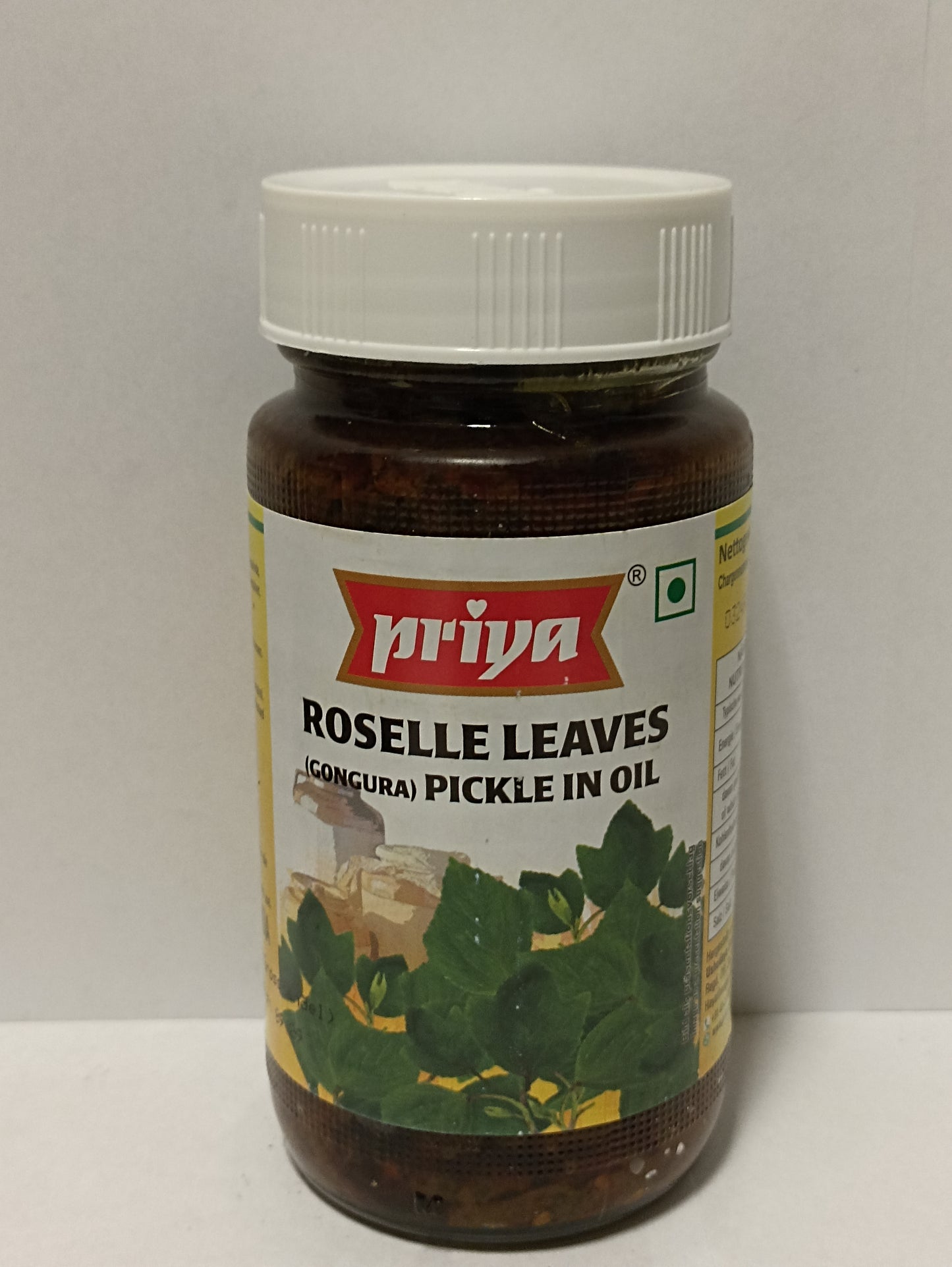 Priya Roselle Leaves Pickel 300g