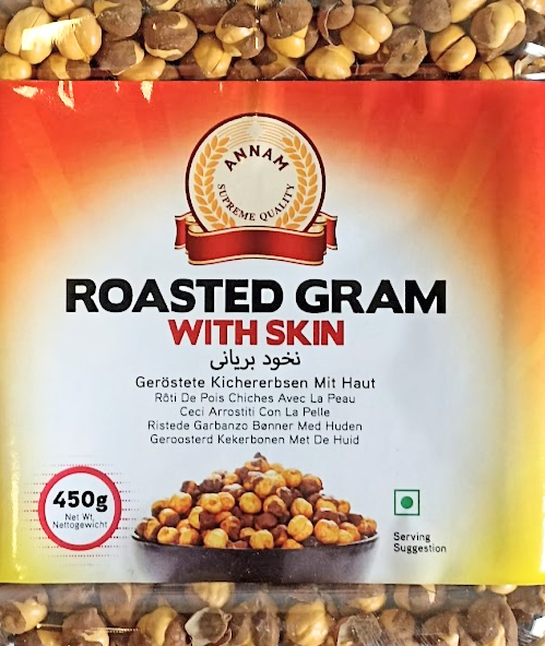 Annam Roasted Gram With Skin 450g