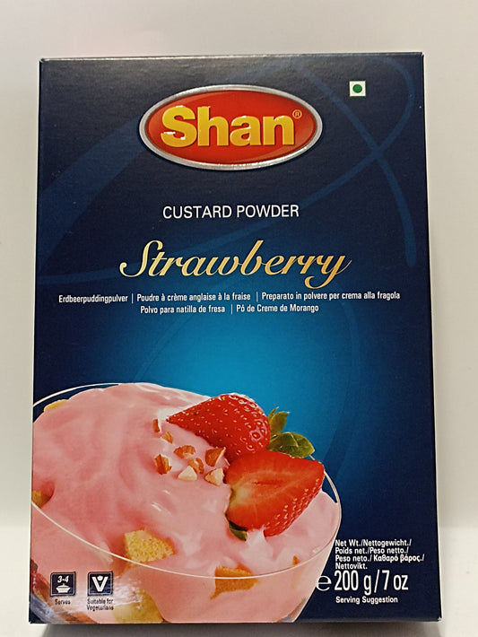 Shan Custard Powder Strawberry 200g