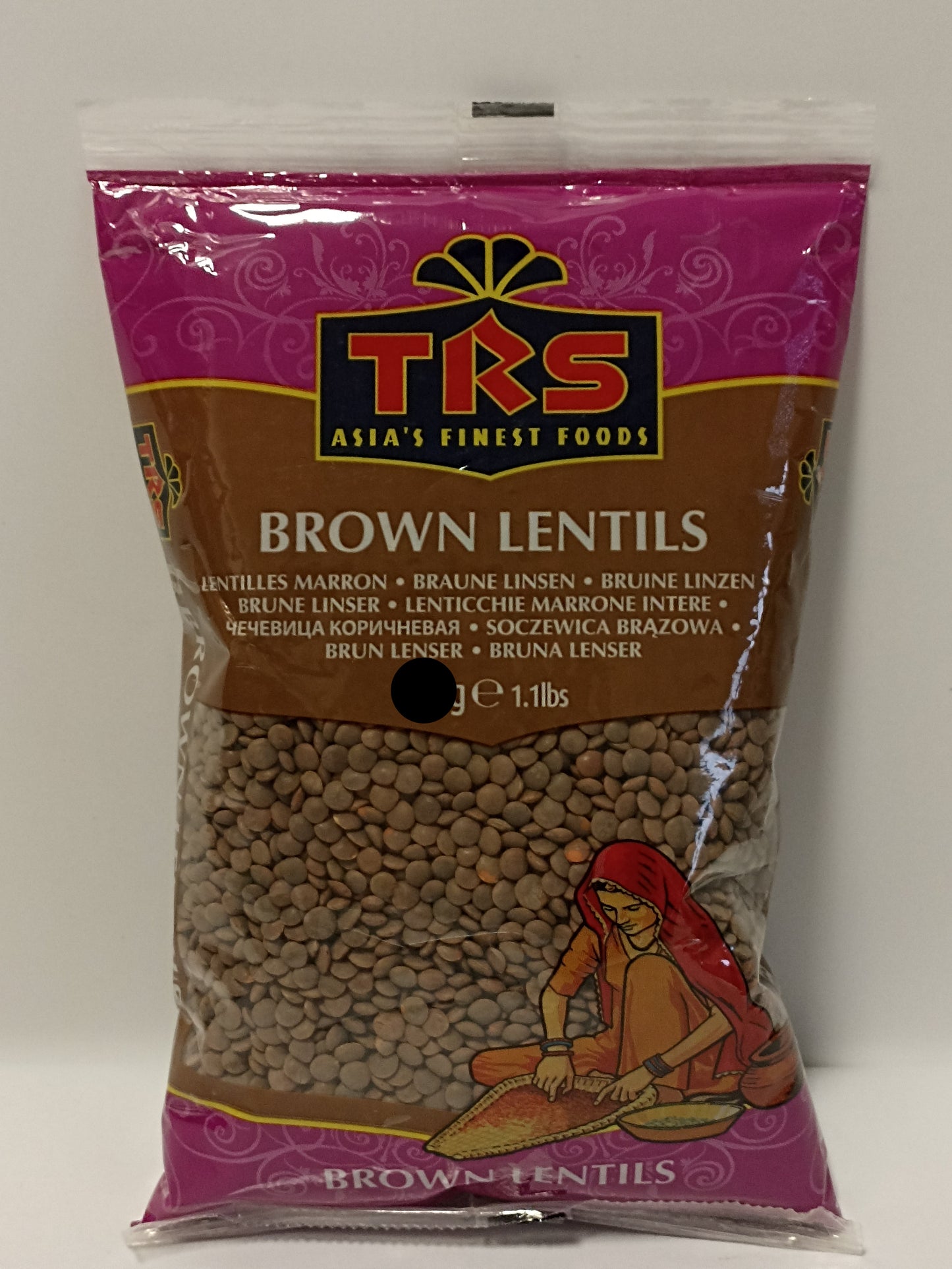TRS Brown Lentils 1kg