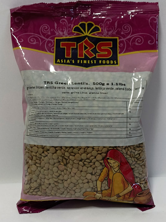 TRS Green Lentils 500g