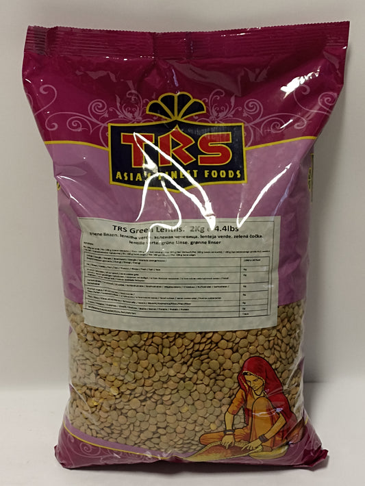 TRS Green Lentils 2kg
