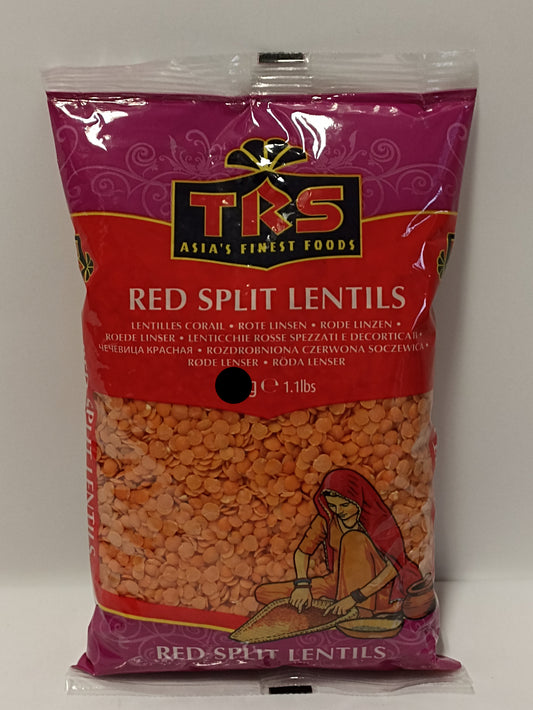 TRS Red Split Lentils 500g