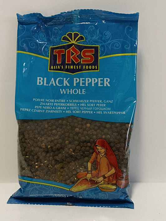 TRS Black Pepper Whole 100g