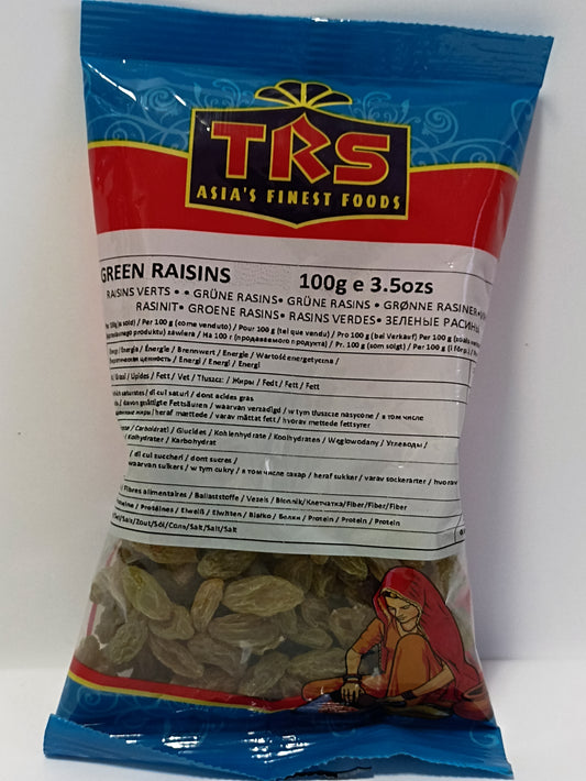 TRS Green Raisins 100g