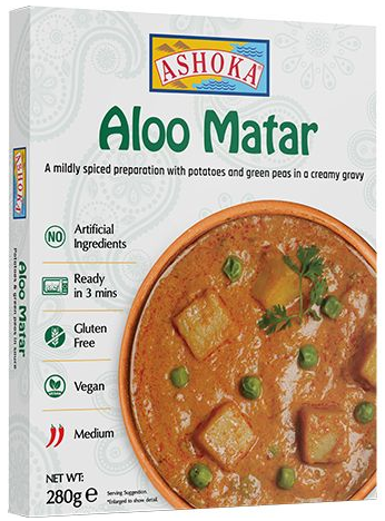 Ashoka RTE Aloo Matar 280g