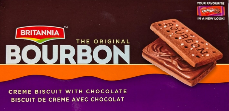 Britannia Bourbon CreamBiscuit with Choco 390g