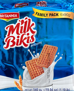 Britannia Milk Biks 540g