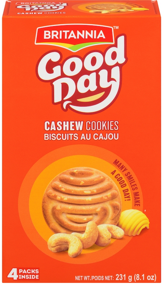 Britannia Good Day Cashew Cookies216g