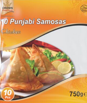 Crown 20 Samosas Punjabi750g