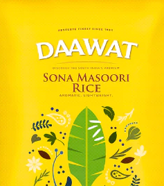 Daawat Sona Masoori Rice 10kg