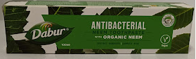 Dabur Toothpaste Antibacterial Organic Neem 100ml