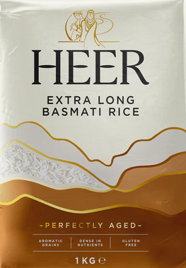 Heer Extra Long Basmati Reis 1kg