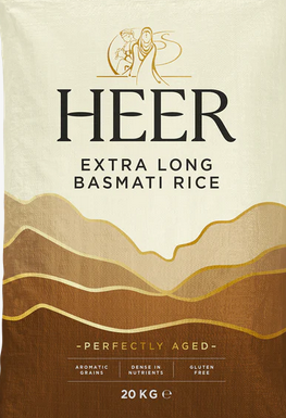 Heer Extra Long Basmati Reis 20kg