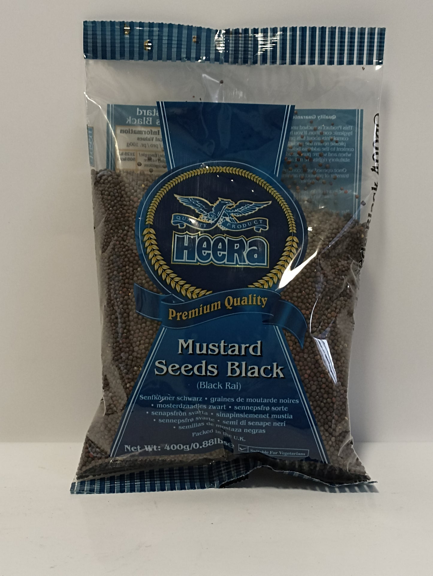 Heera Mustard Seeds Black Rai 400g