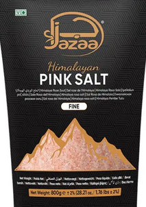 Jazza Himalayan Pink Salt Fine 800g