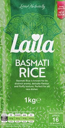 Laila Basmati Reis 1kg