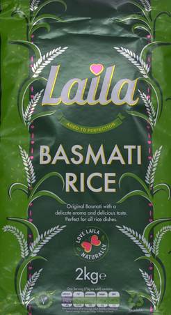Laila Basmati Reis 2kg