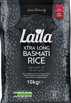 Laila Extra Long Basmati Reis 10kg