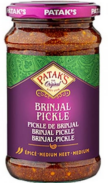Patak's Brinjal Pickle Medium 312g