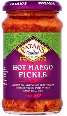 Patak's Hot Mango Pickle 283g