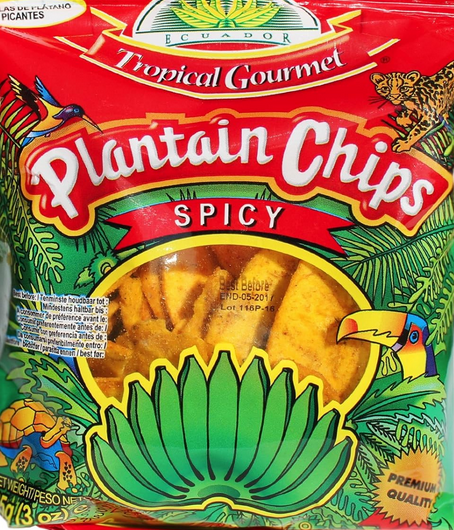 Plantain Chips Spicy 85g