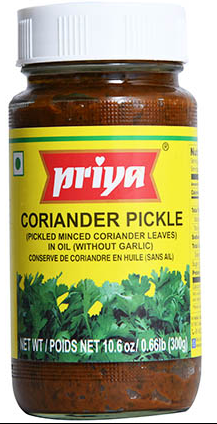 Priya Coriander Pickle In Oil 300g