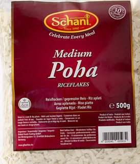 Schani Medium Poha Riceflakes 500g