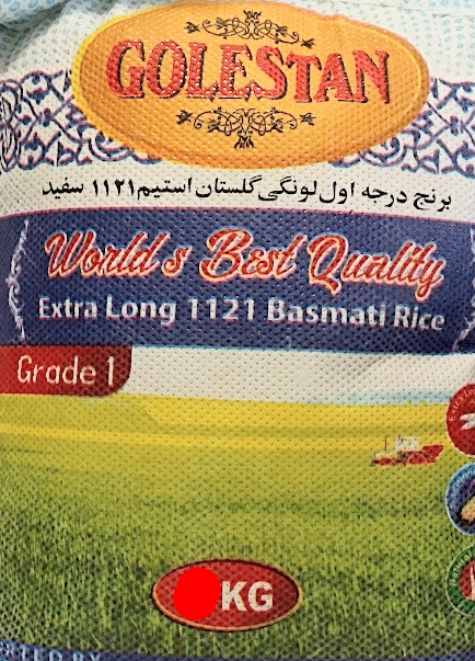Golestan Extra Long Basmati Reis 2kg