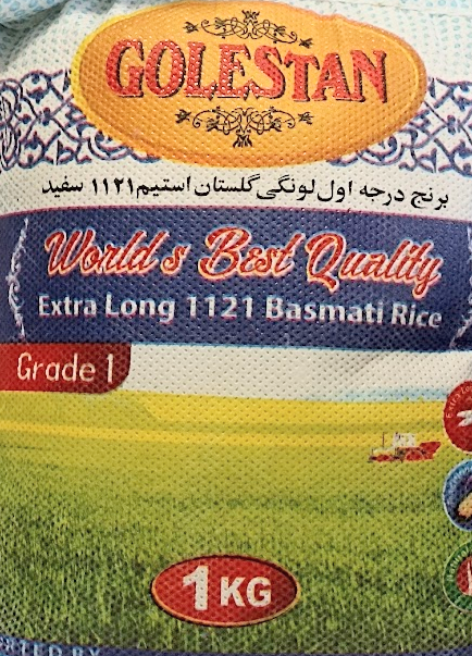 Golestan Extra Long Basmati Reis 1kg
