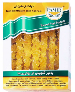 Pamir Kandiszucker mit Safran 320g