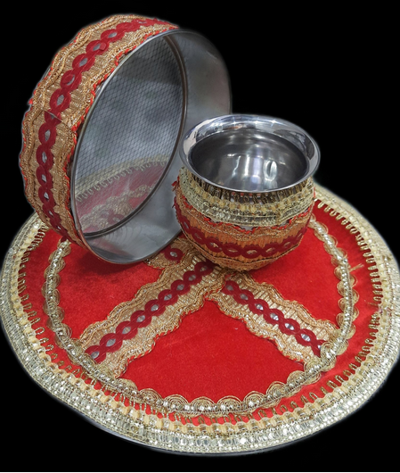 Utsav Karwa Chauth Thali Set 850gr